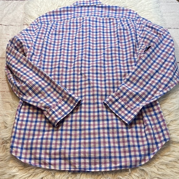 J. Crew Men's Tailored Light Weight Check Button Down Shirt sz M - Picture 9 of 9